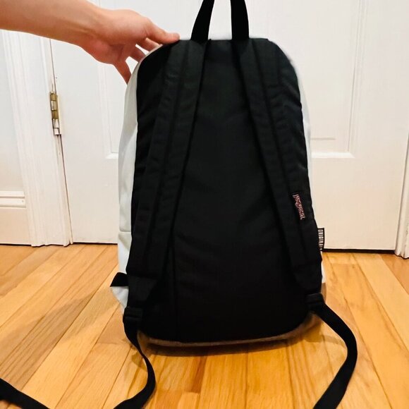 Vintage Jansport Backpack with Leather Suede Bottom - Picture 9 of 16